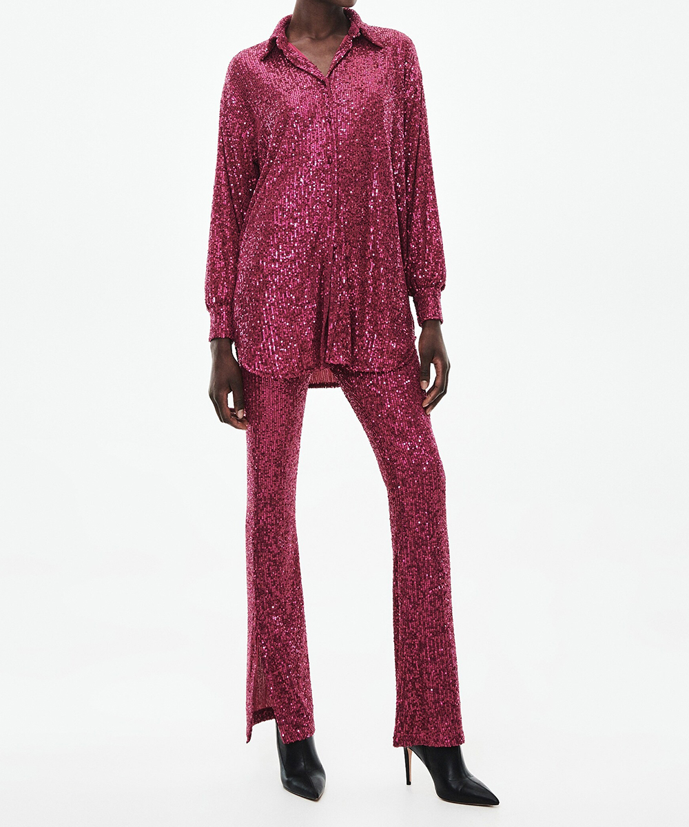 Pantaloni Reserved, roz, L