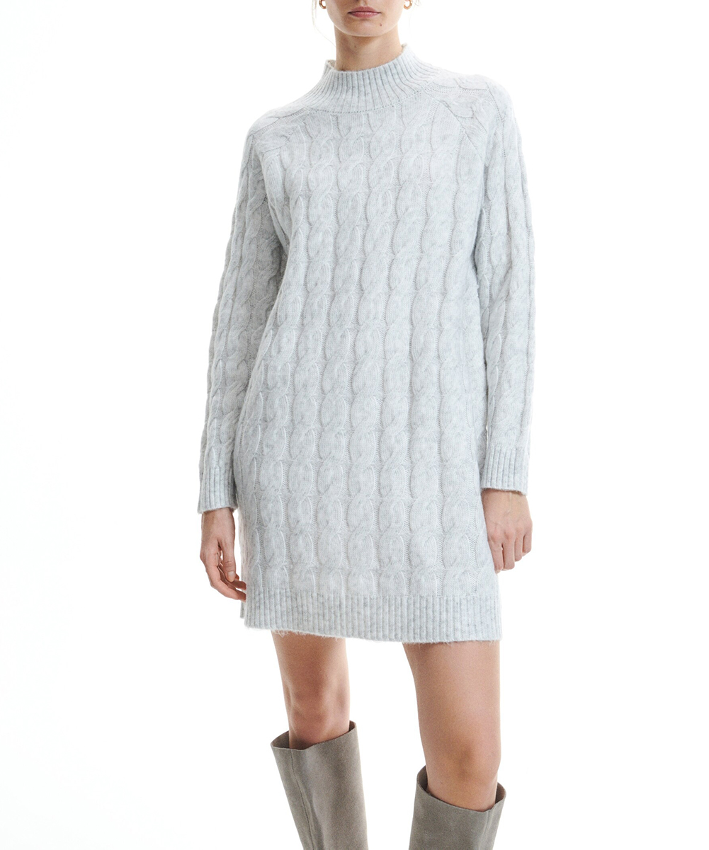 Rochie scurta Reserved, gri, L