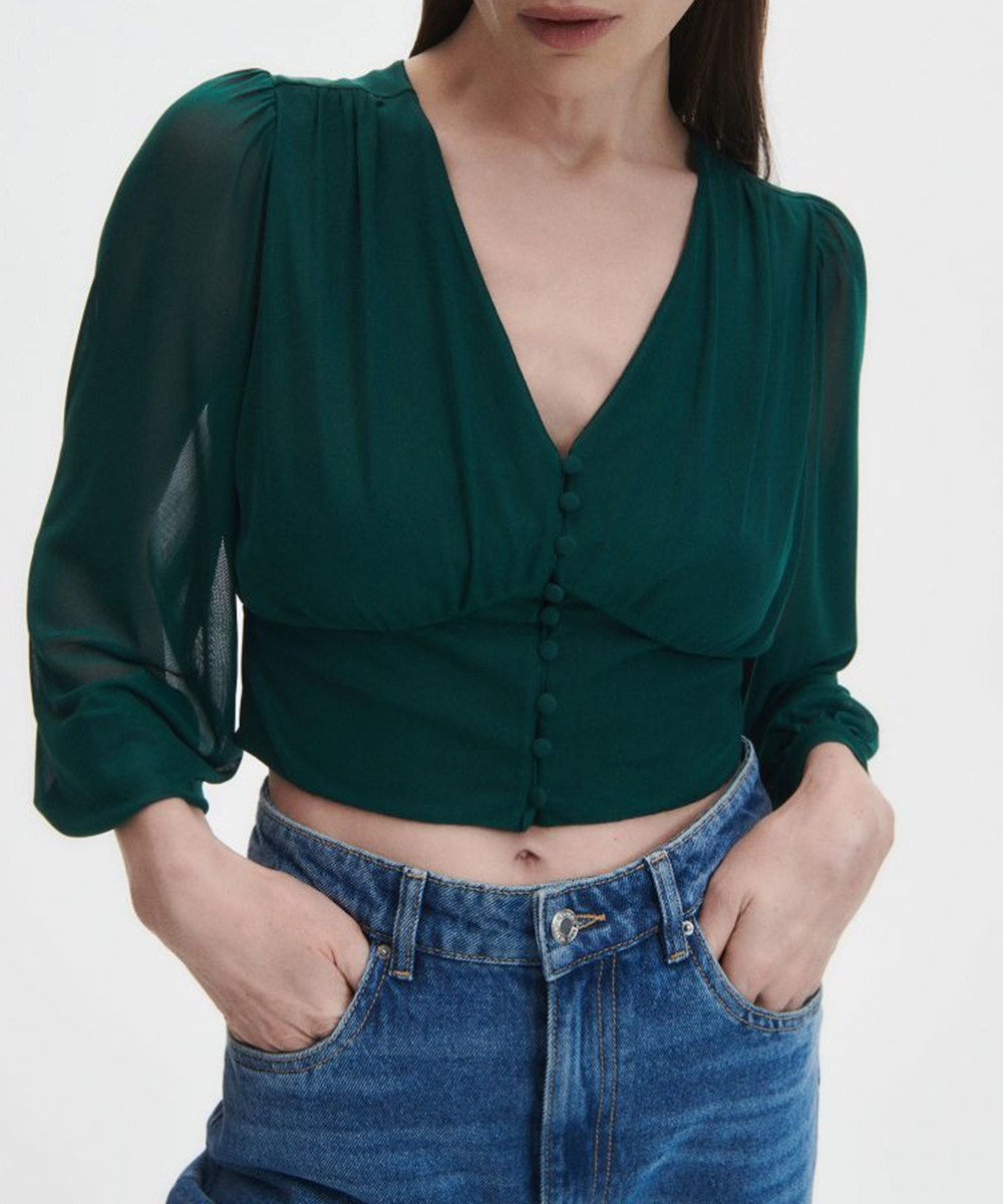 Top Reserved, verde, M
