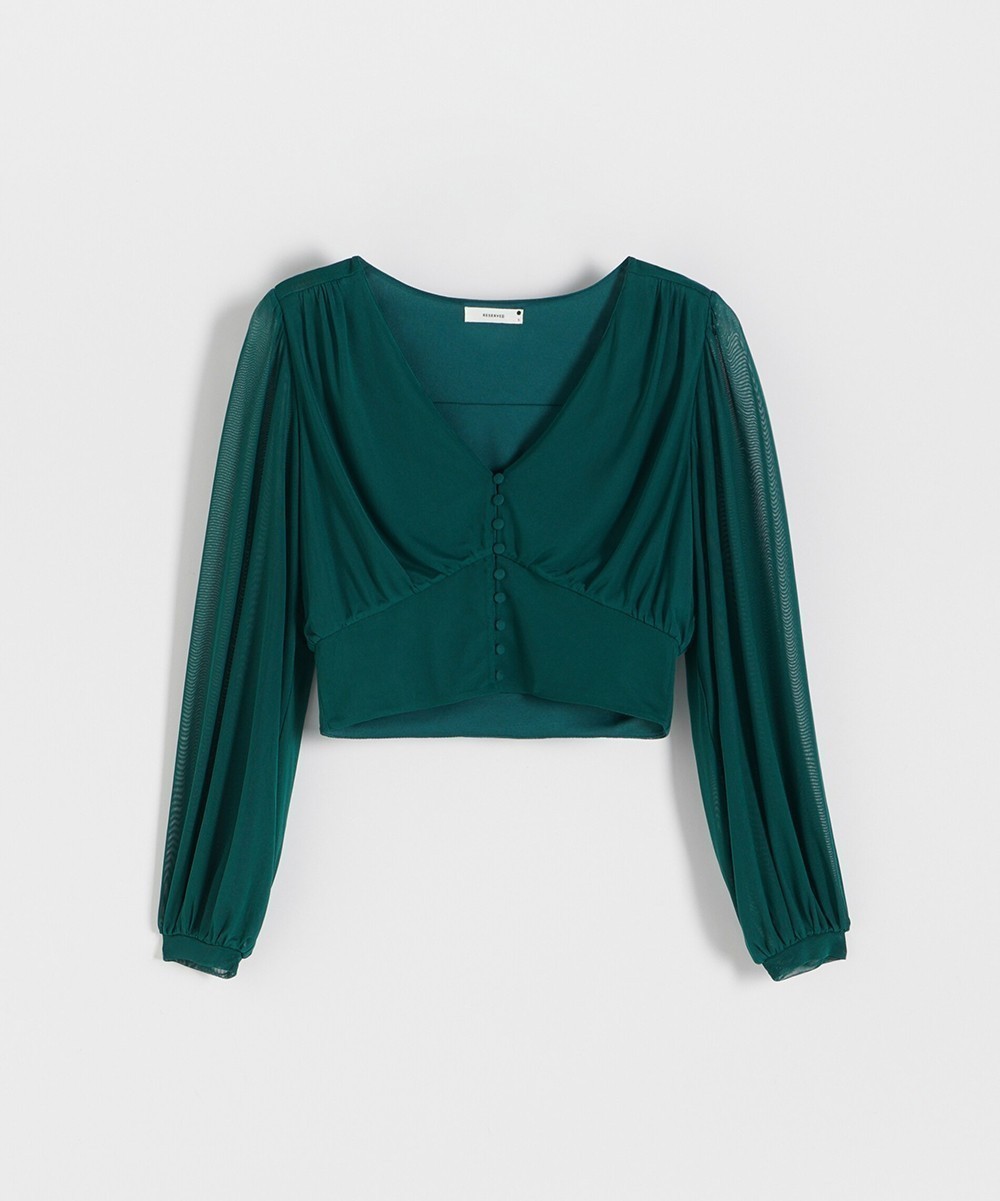 Top Reserved, verde, M - 1 | YEO