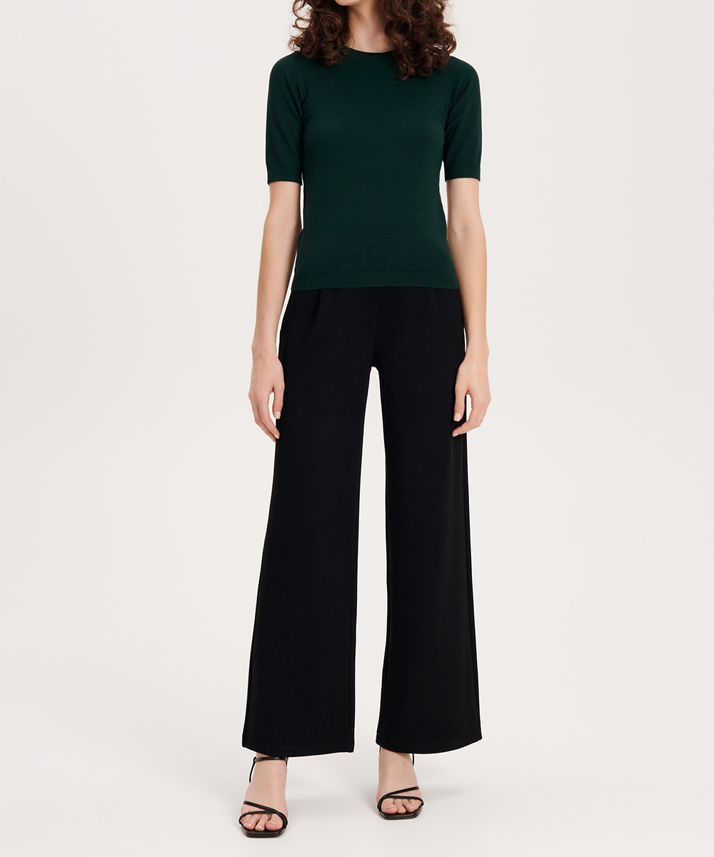 Bluza Reserved, verde inchis, S