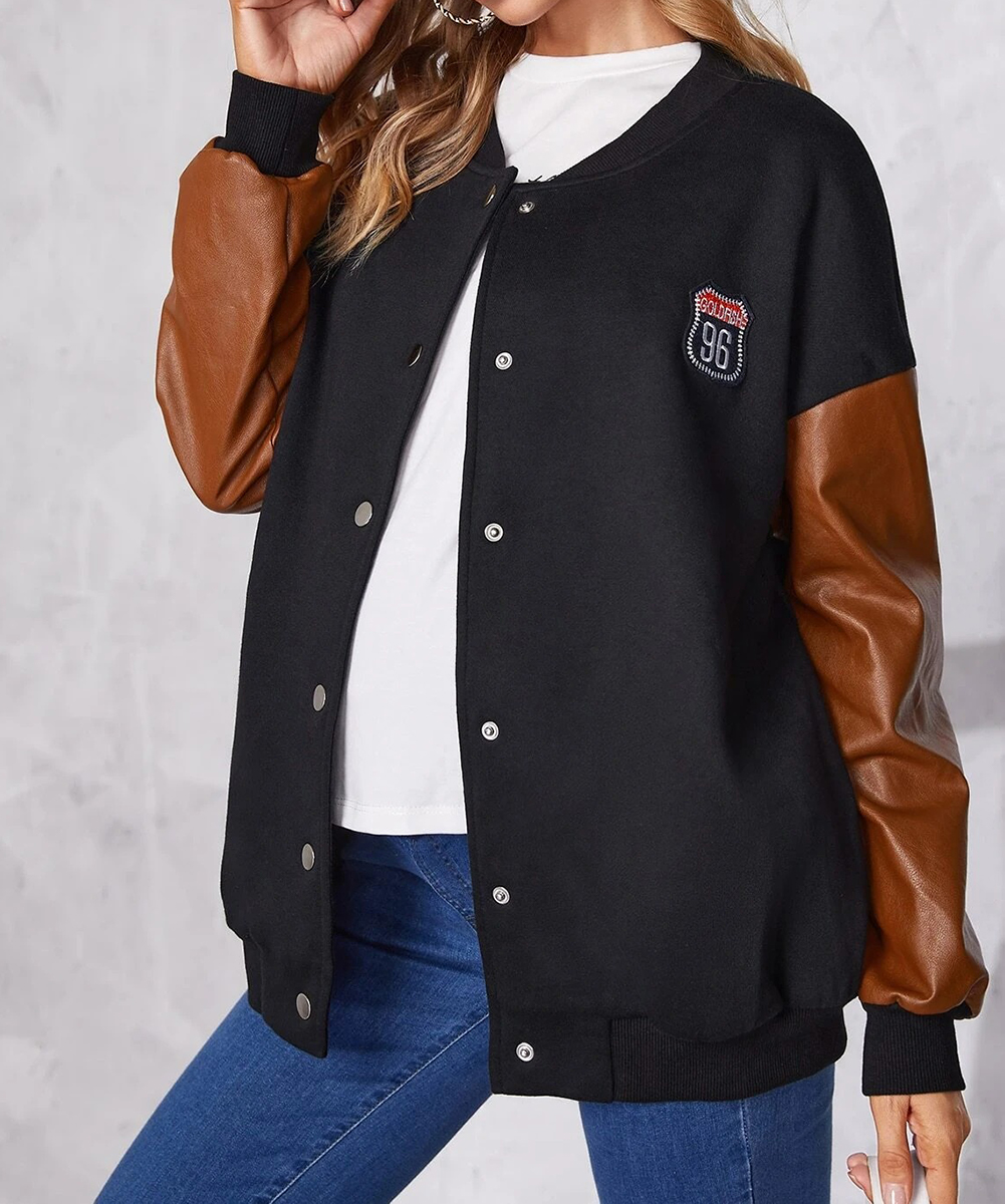 Jacheta shein maternity, negru