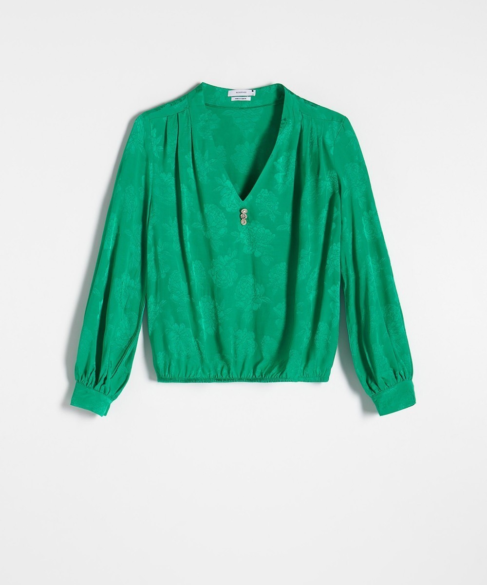 Camasa Reserved, verde - 1 | YEO