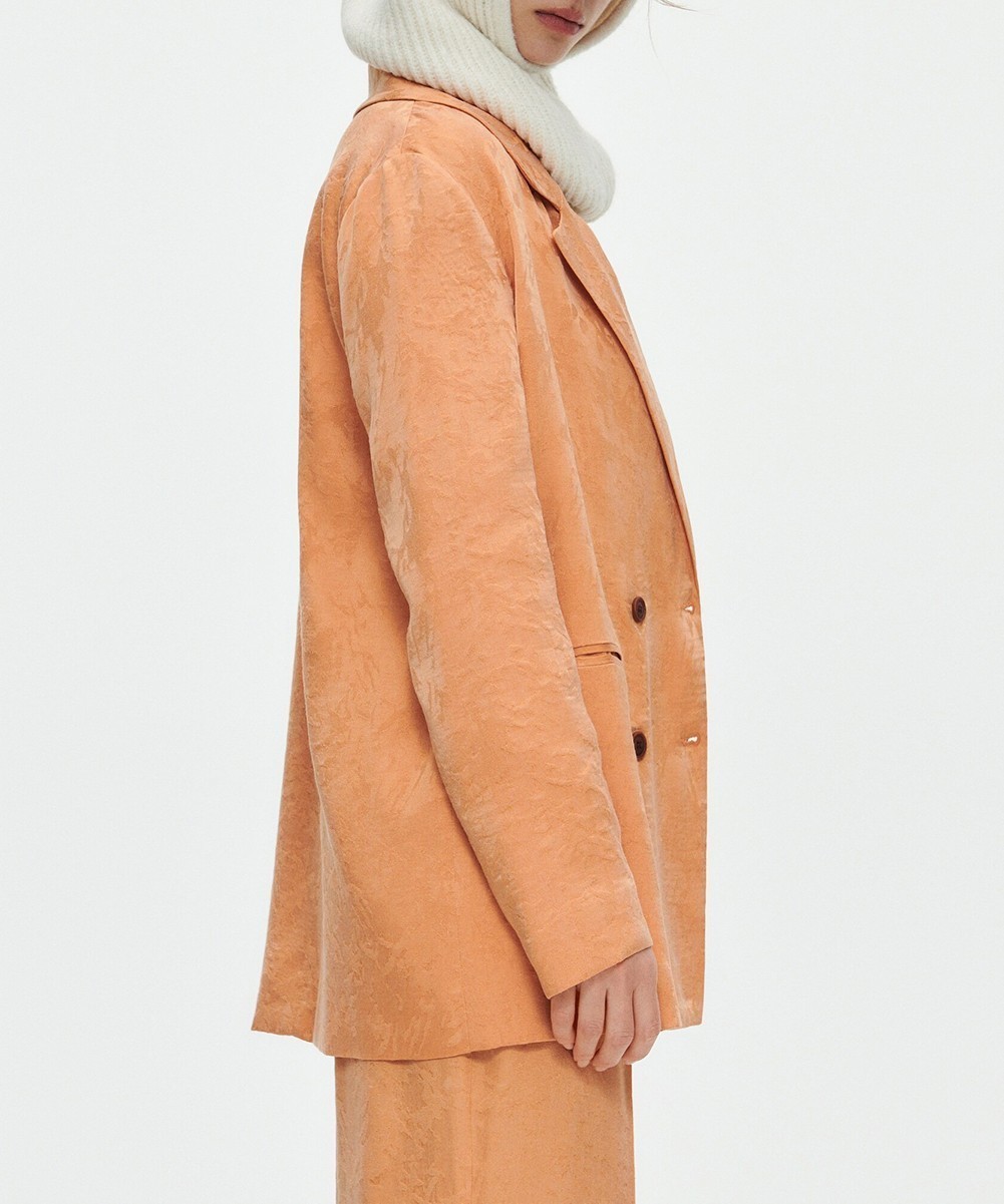 Sacou Reserved, portocaliu - 1 | YEO