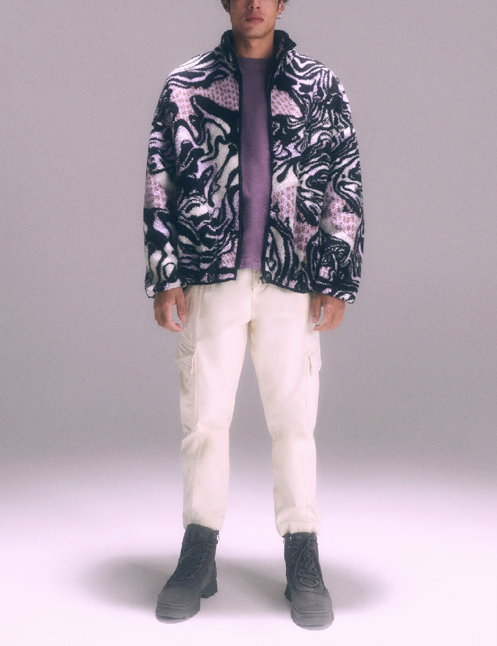 Pantaloni Reserved, crem