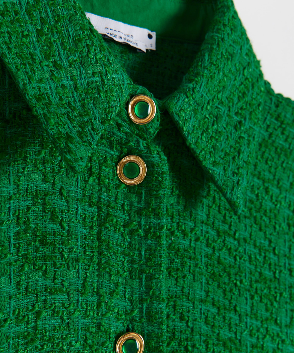 Jacheta Reserved, verde - 1 | YEO