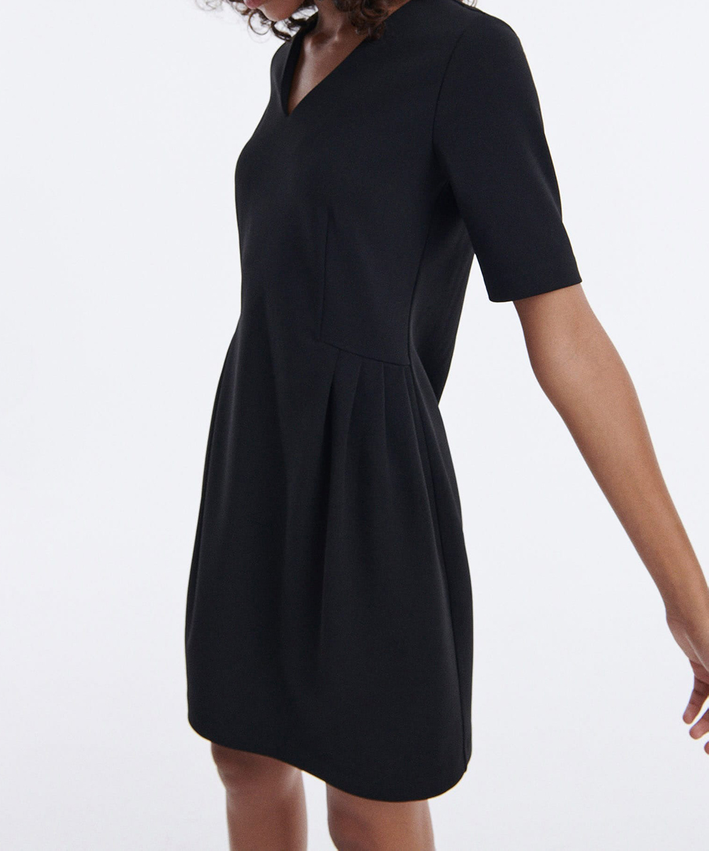 Rochie scurta Reserved, negru - 1 | YEO