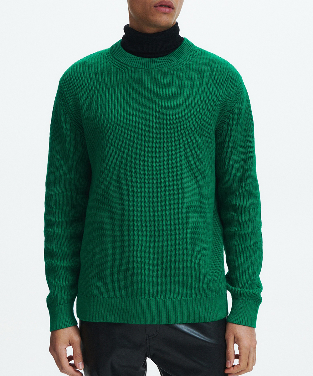 Pulover Reserved, verde