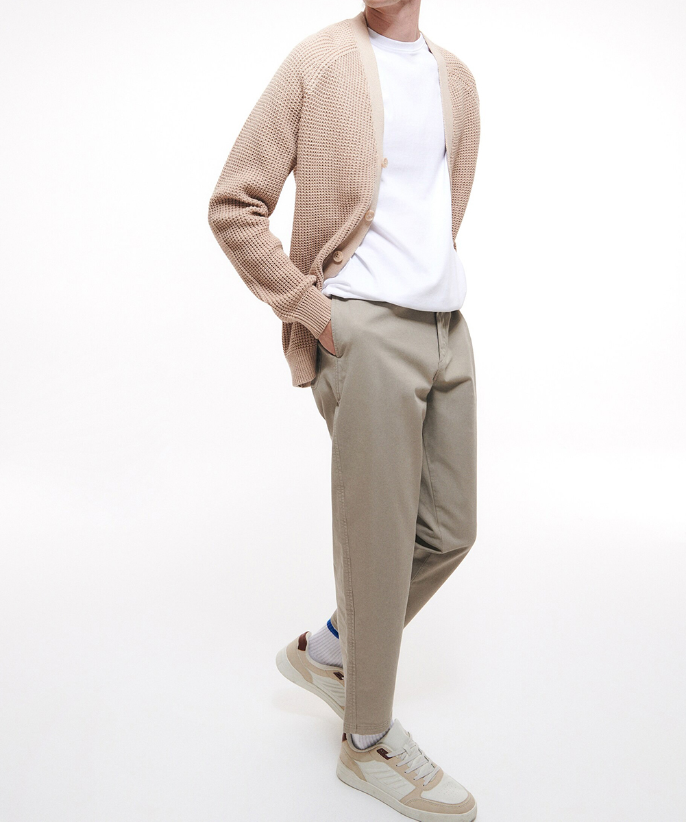 Cardigan Reserved, crem