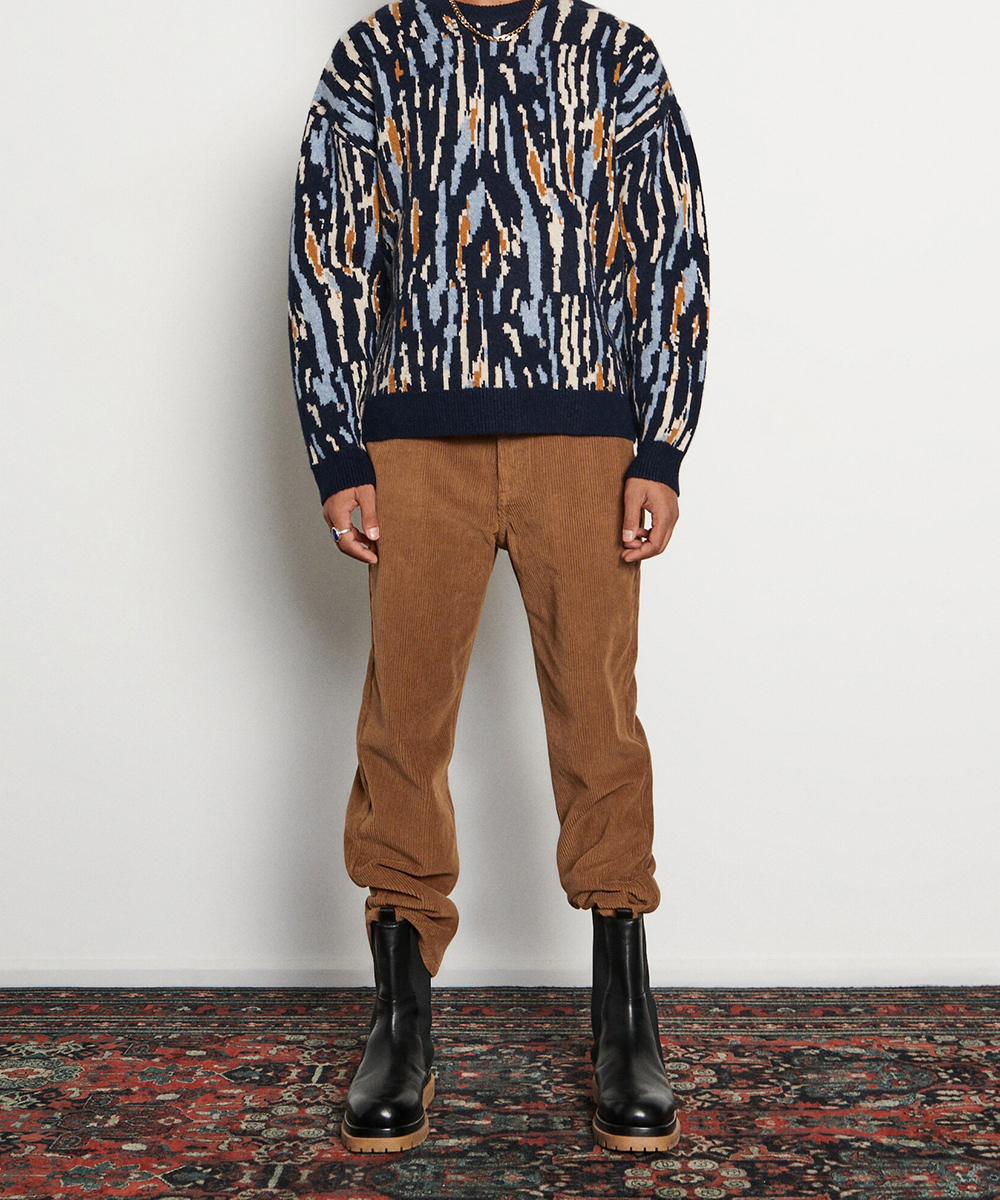 Pantaloni Reserved, maro deschis