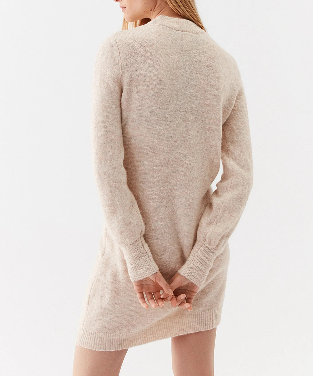 Rochie scurta Y.A.S, crem, XL - 1 | YEO