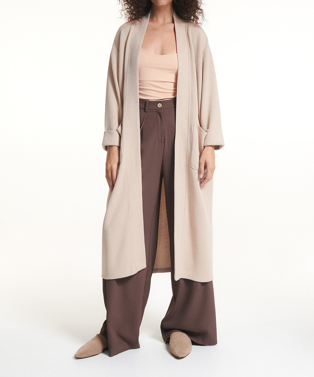 Cardigan Reserved, crem, M