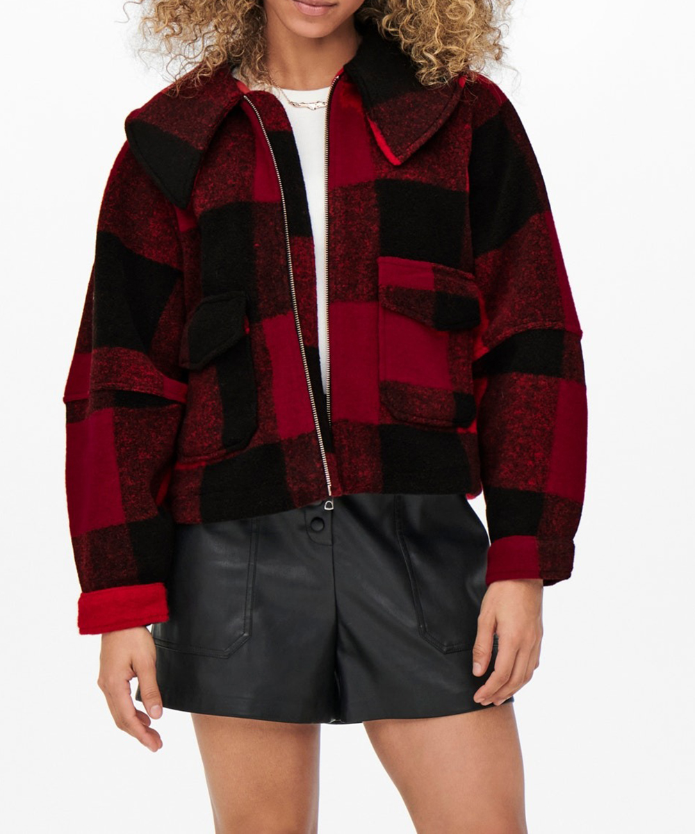 Jacheta Only, rosu/negru, L