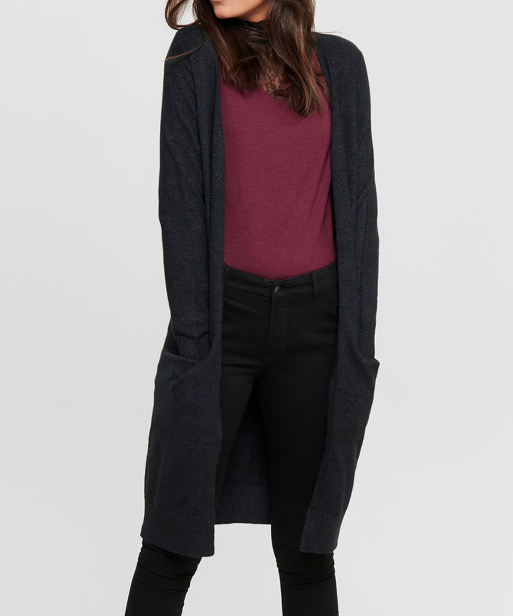 Cardigan Jacqueline de Yong, negru