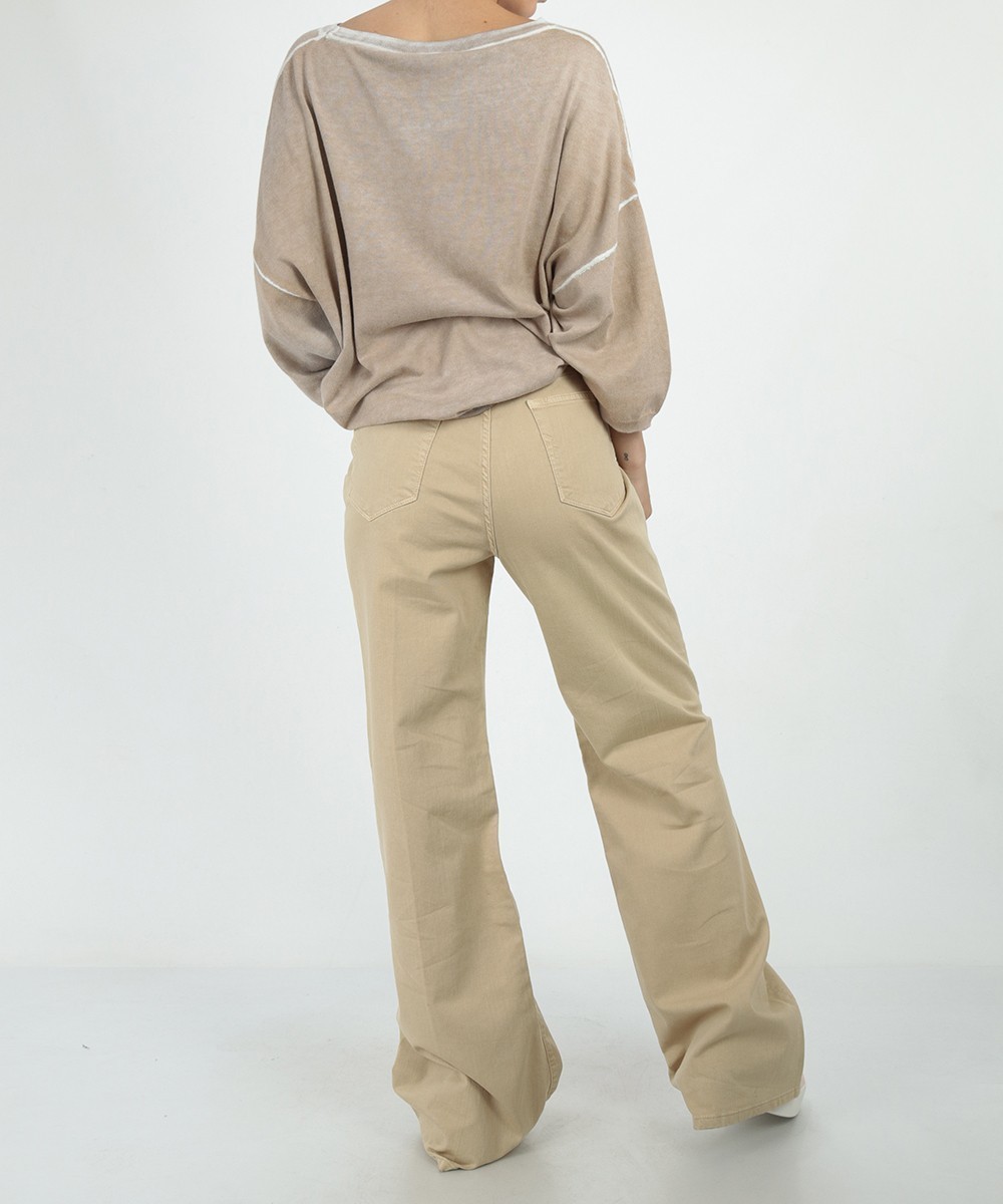 Blugi Selected Femme, crem, W31/L32 - 1 | YEO