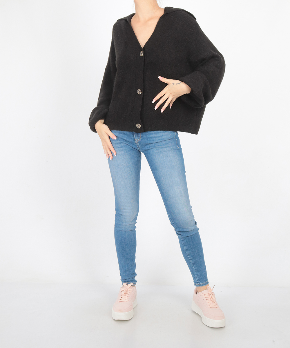 Cardigan s.Oliver, negru, S
