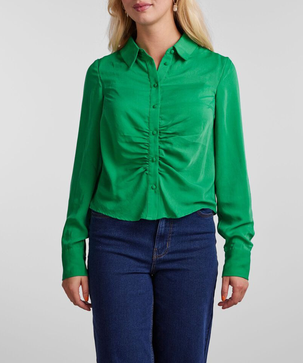 Camasa Pieces, verde, L