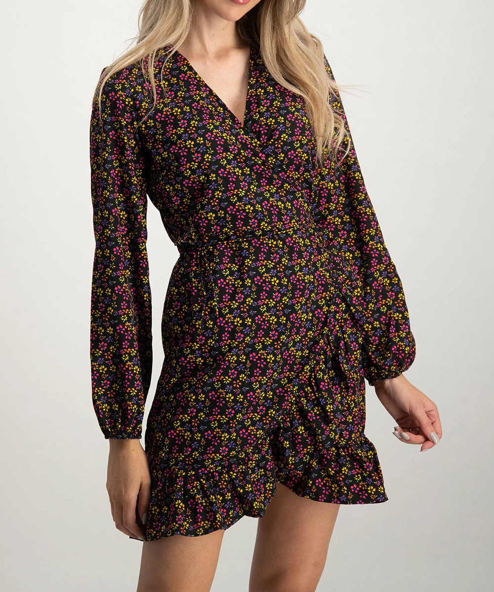 Rochie scurta Pieces, floral