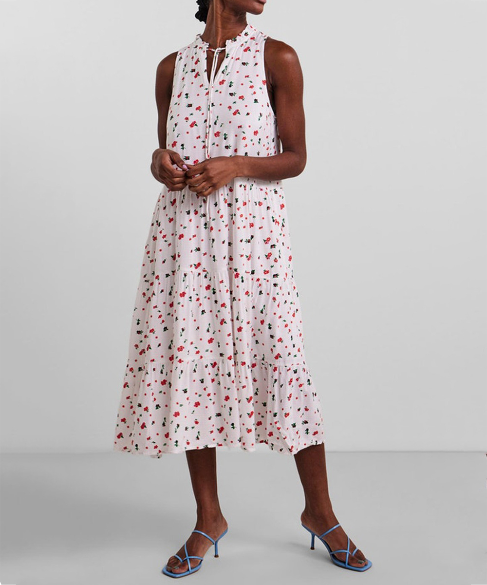 Rochie medie Y.A.S, alb