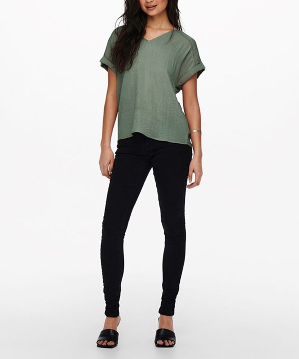 Bluza Jacqueline de Yong, verde