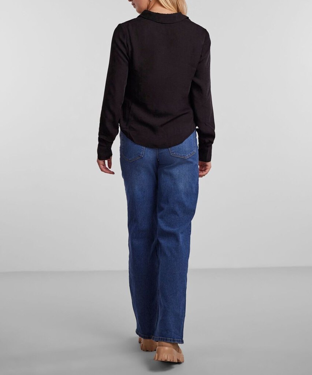 Camasa Pieces, negru, L - 1 | YEO