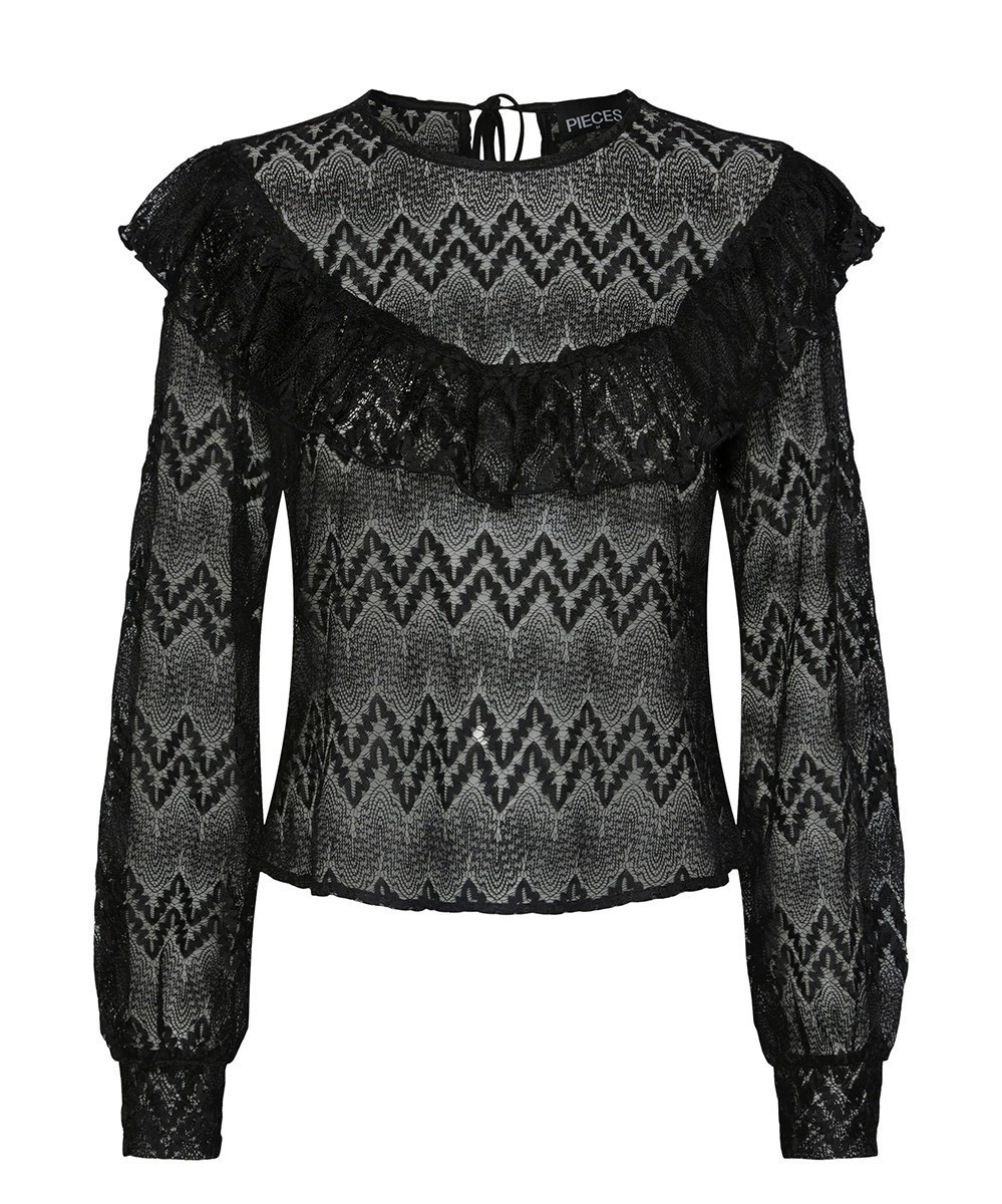 Bluza Pieces, negru, XS - 1 | YEO