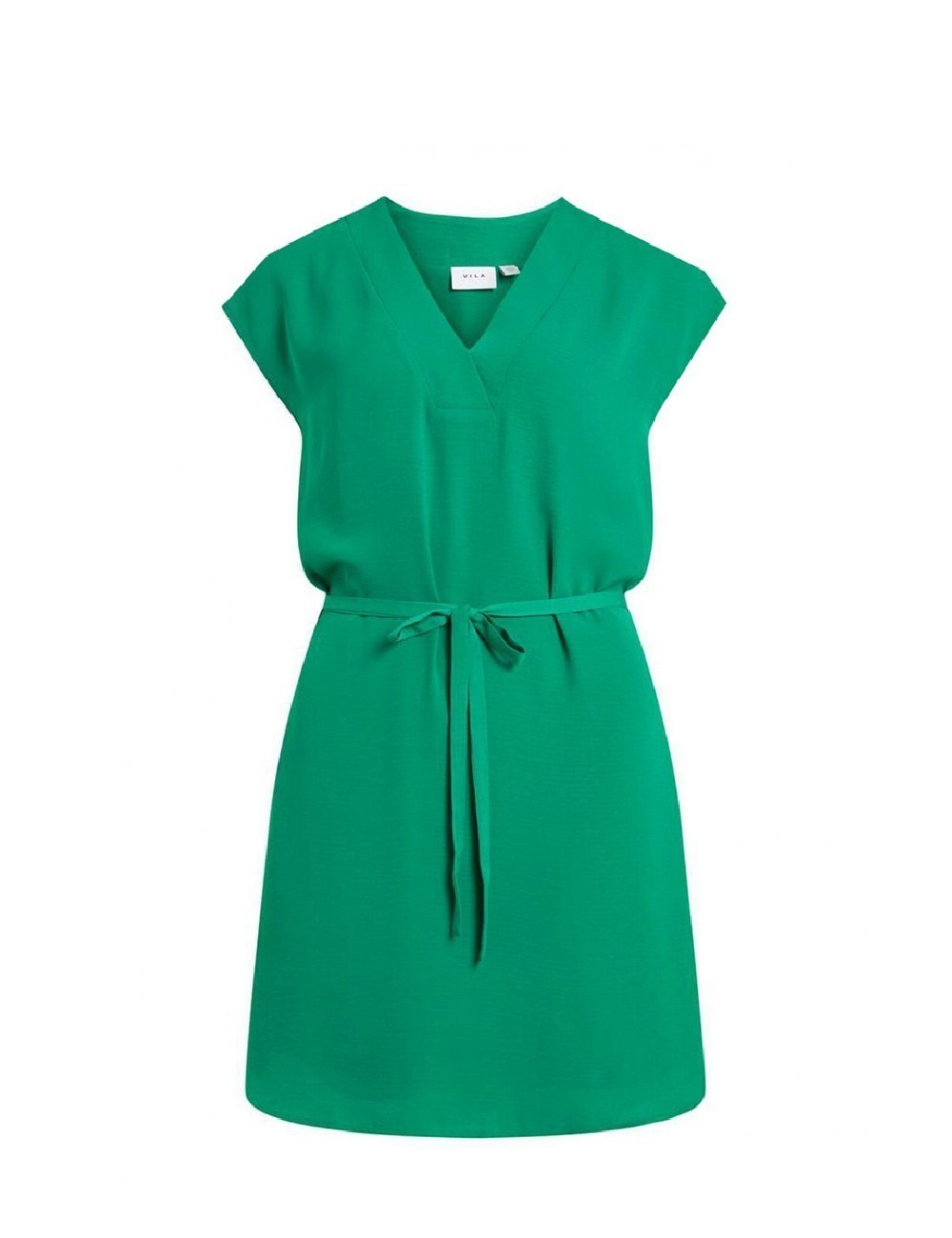 Rochie scurta Vila, verde - 1 | YEO