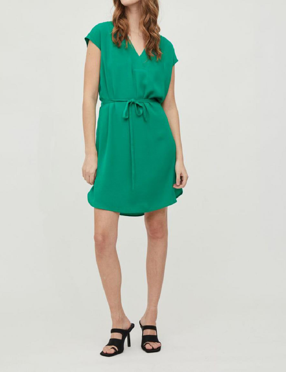 Rochie scurta Vila, verde