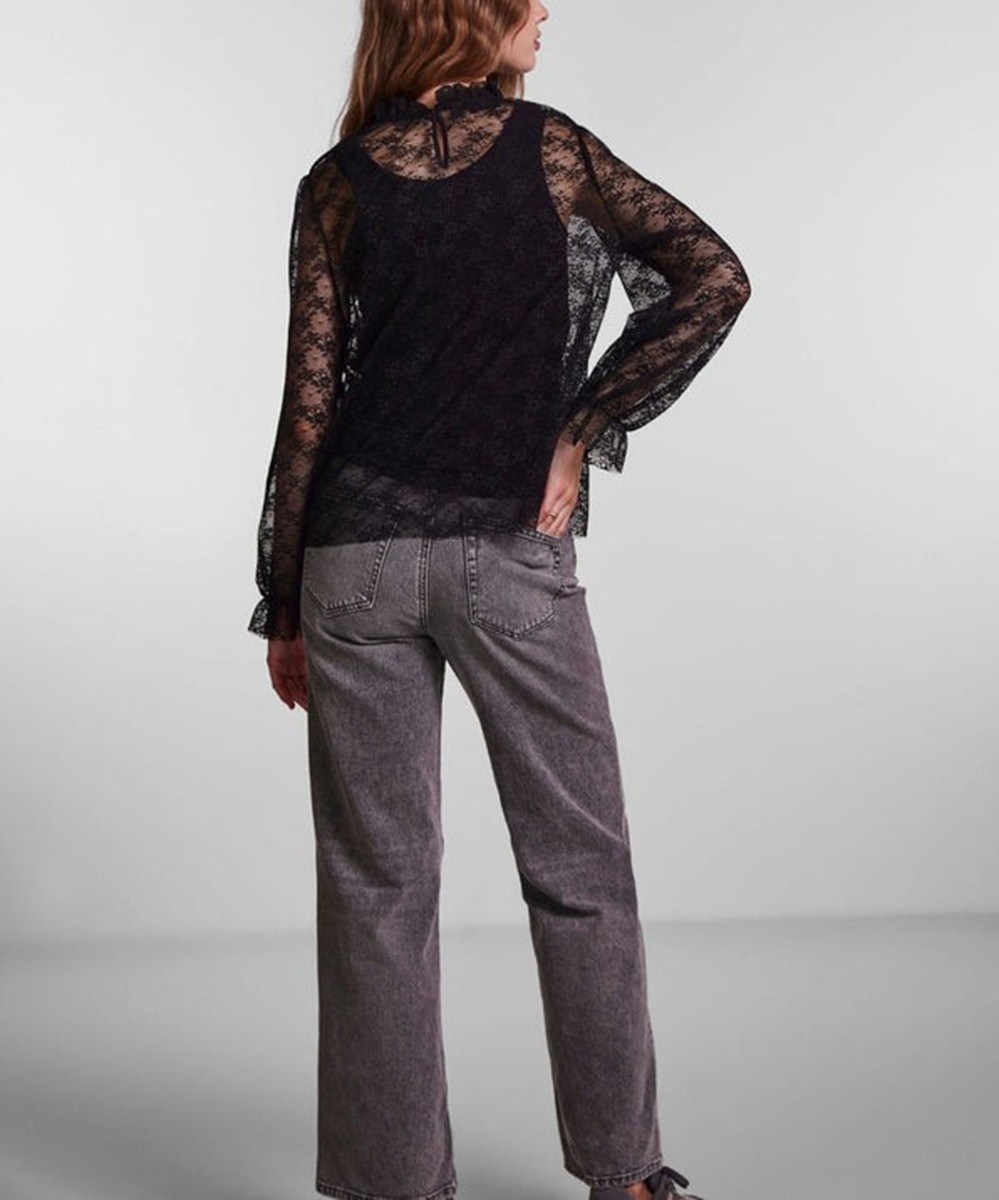 Bluza Pieces, negru, M - 1 | YEO