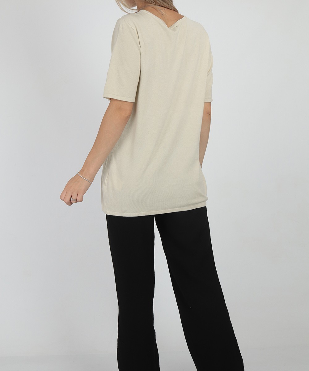 Bluza Maloo, crem, 36 - 1 | YEO