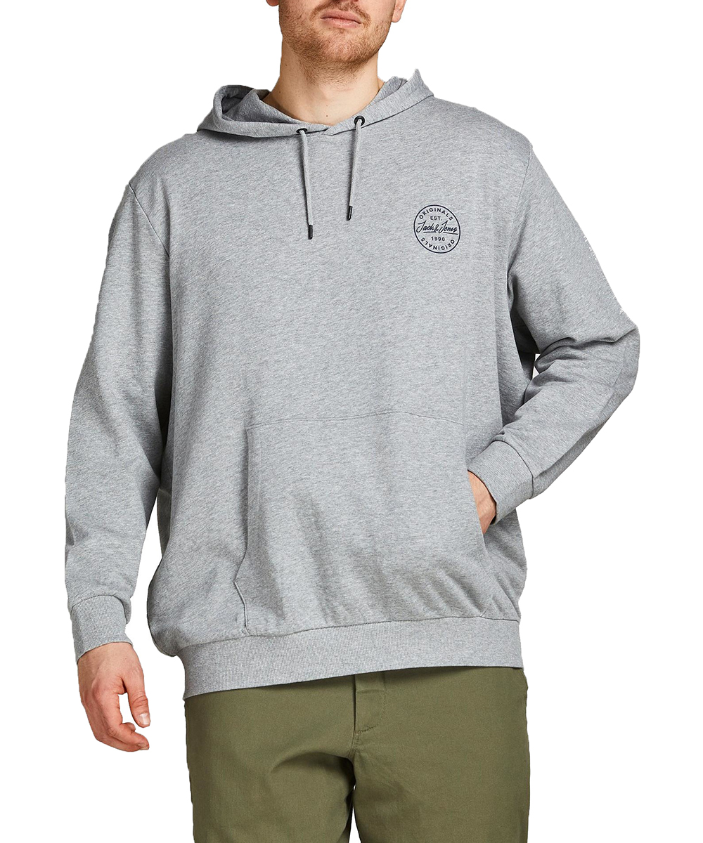 Hanorac Jack&Jones Plus Size Men, gri