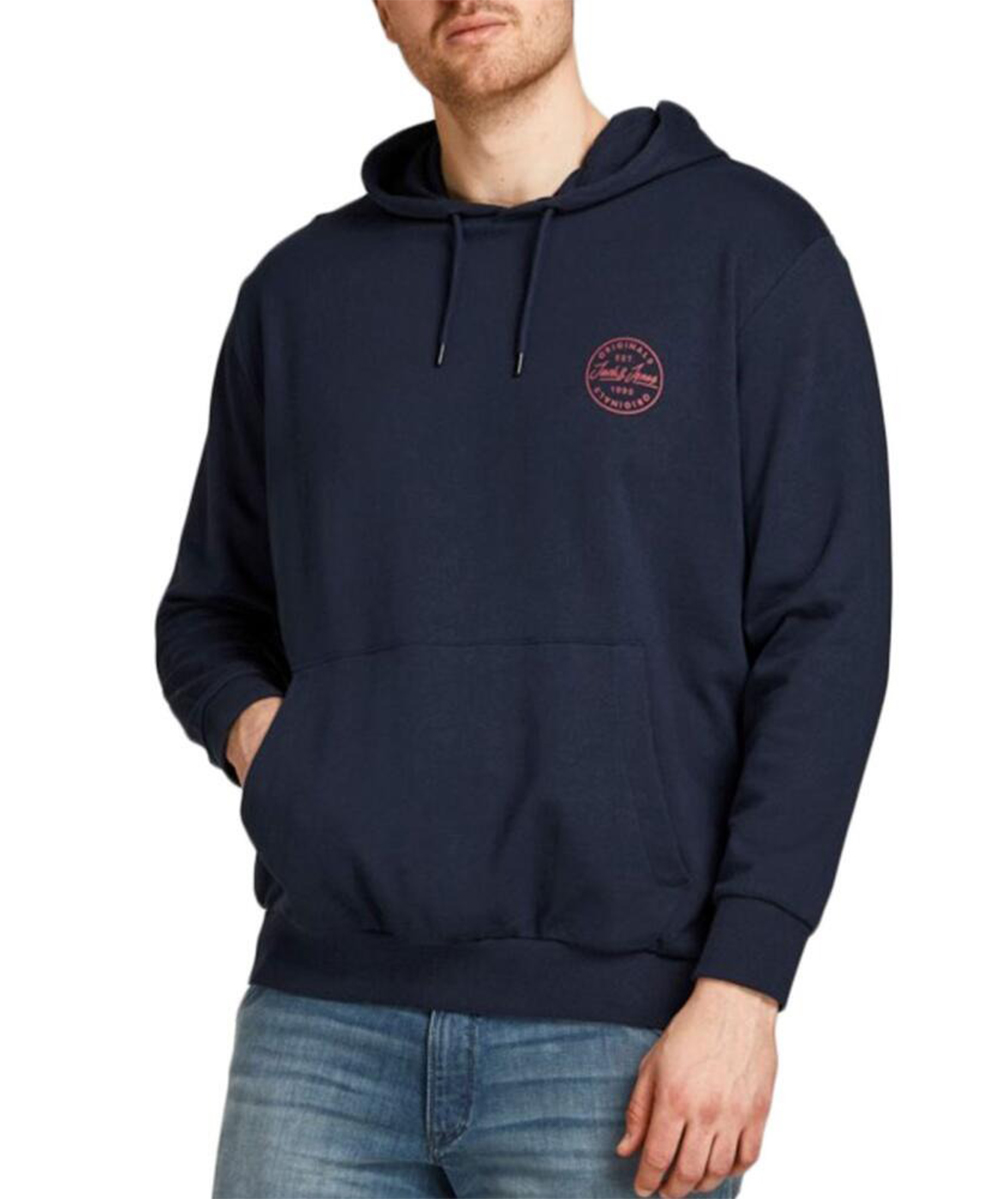 Hanorac Jack&Jones Plus Size Men, bleumarin