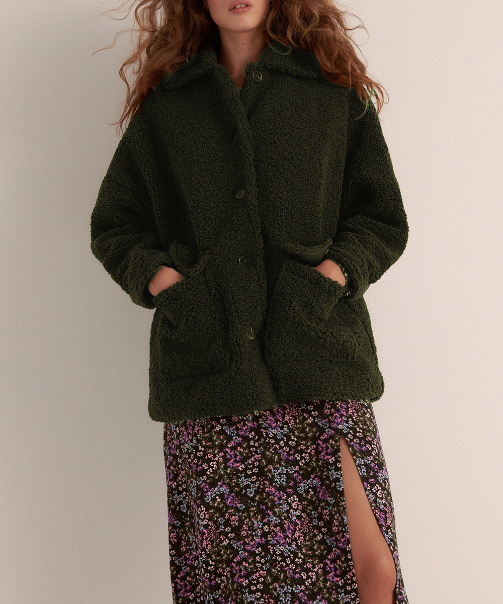 Jacheta Reserved, verde, S