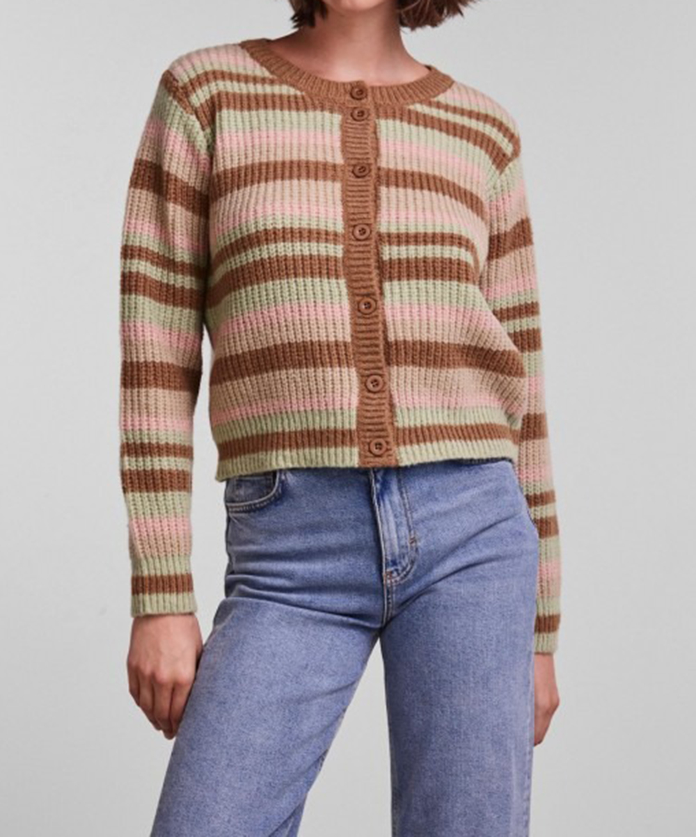 Cardigan Pieces, maro, L