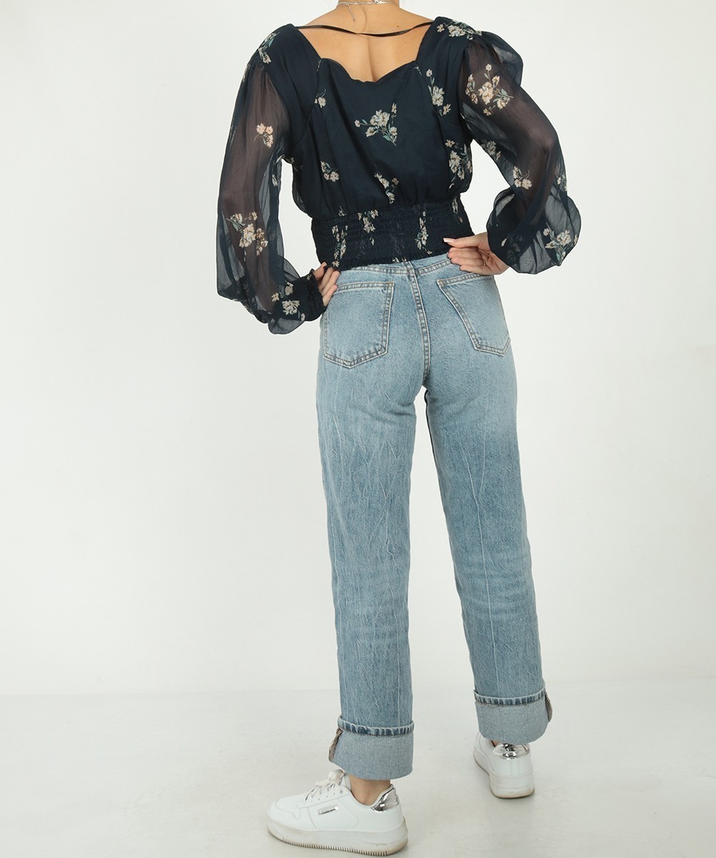 Top Vero Moda, bleumarin, M - 1 | YEO