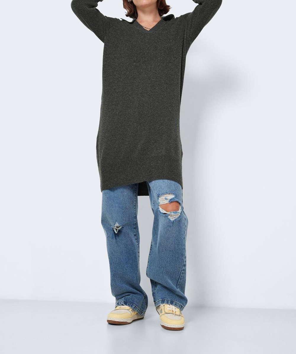 Rochie scurta Noisy May, gri