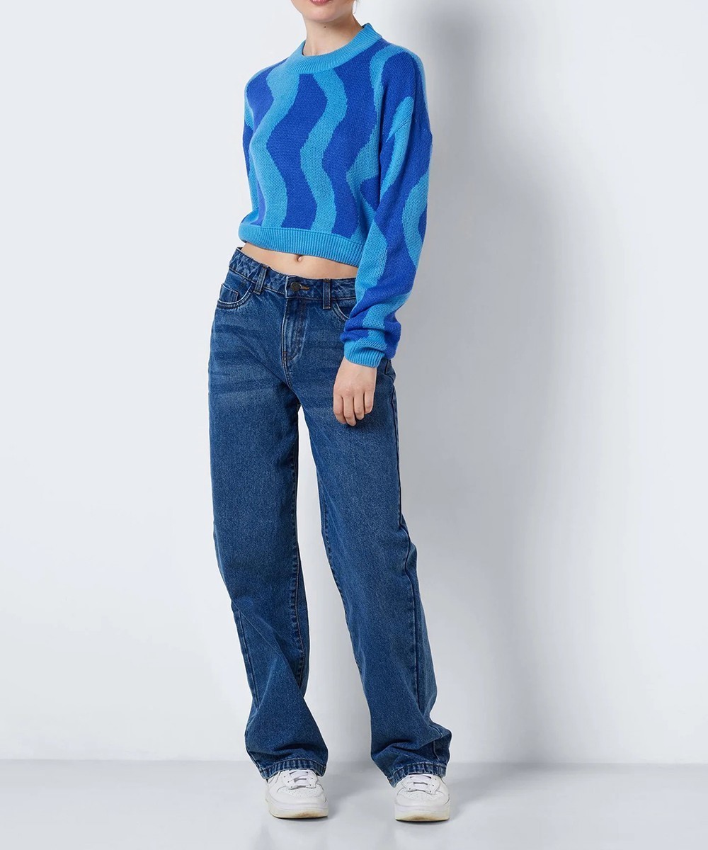 Bluza Noisy May, albastru - 1 | YEO