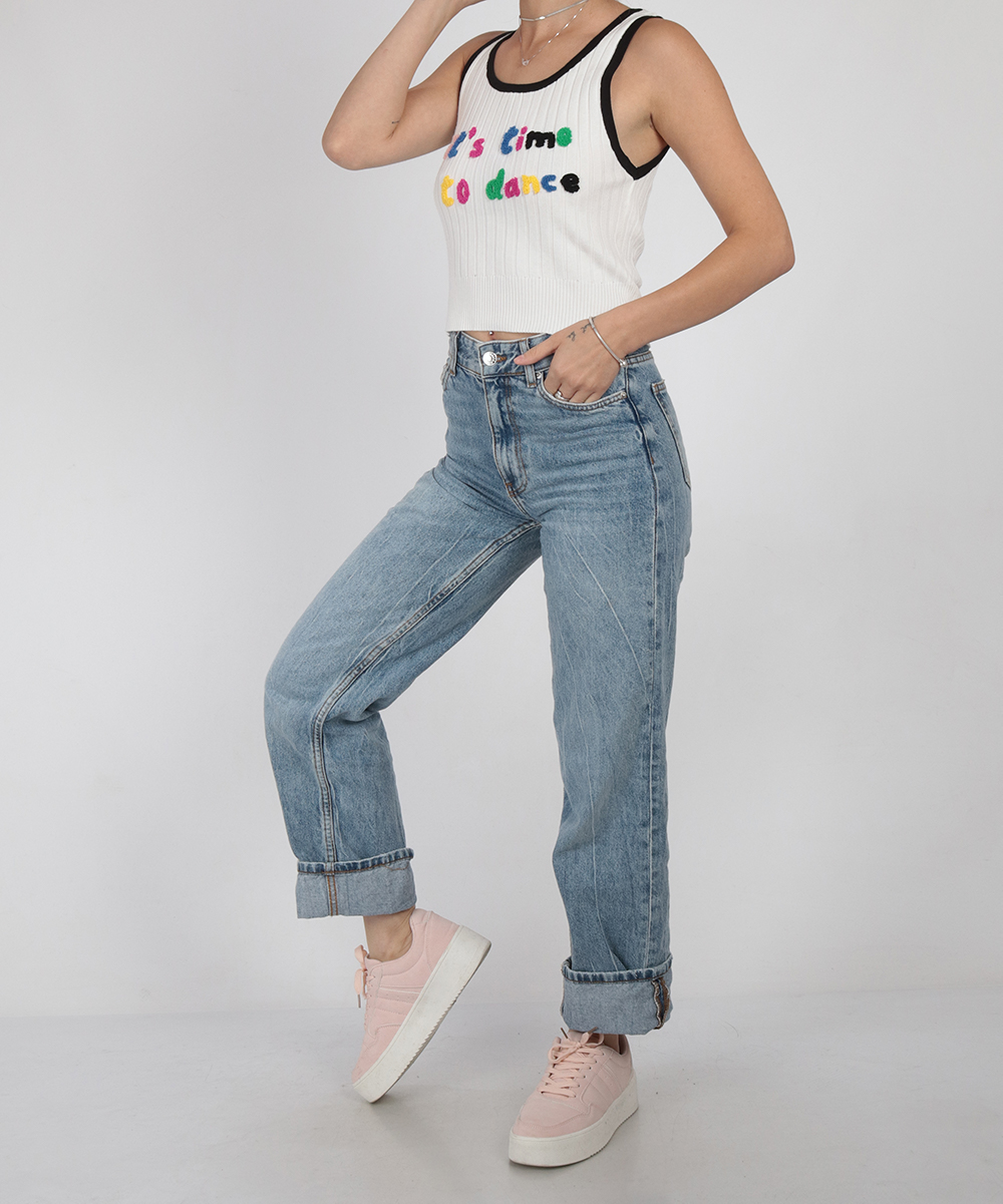 Top SHEIN, alb, L - 1 | YEO