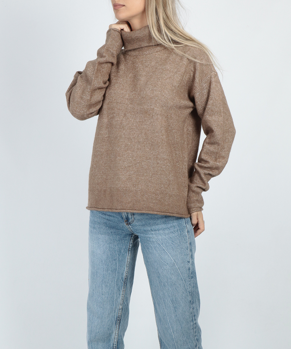 Pulover Vero Moda, maro, M