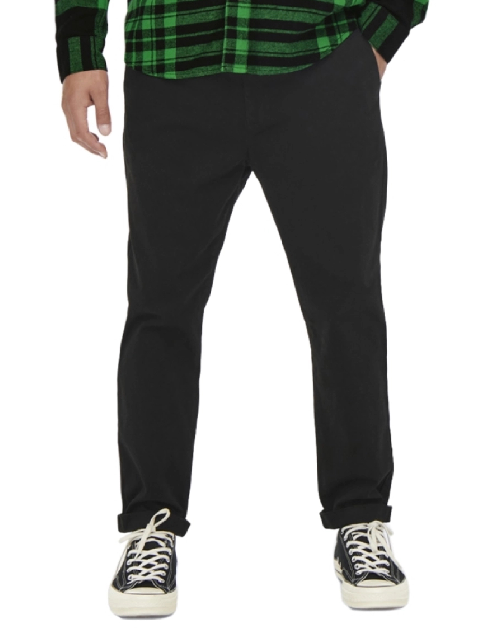 Pantaloni Only, negru