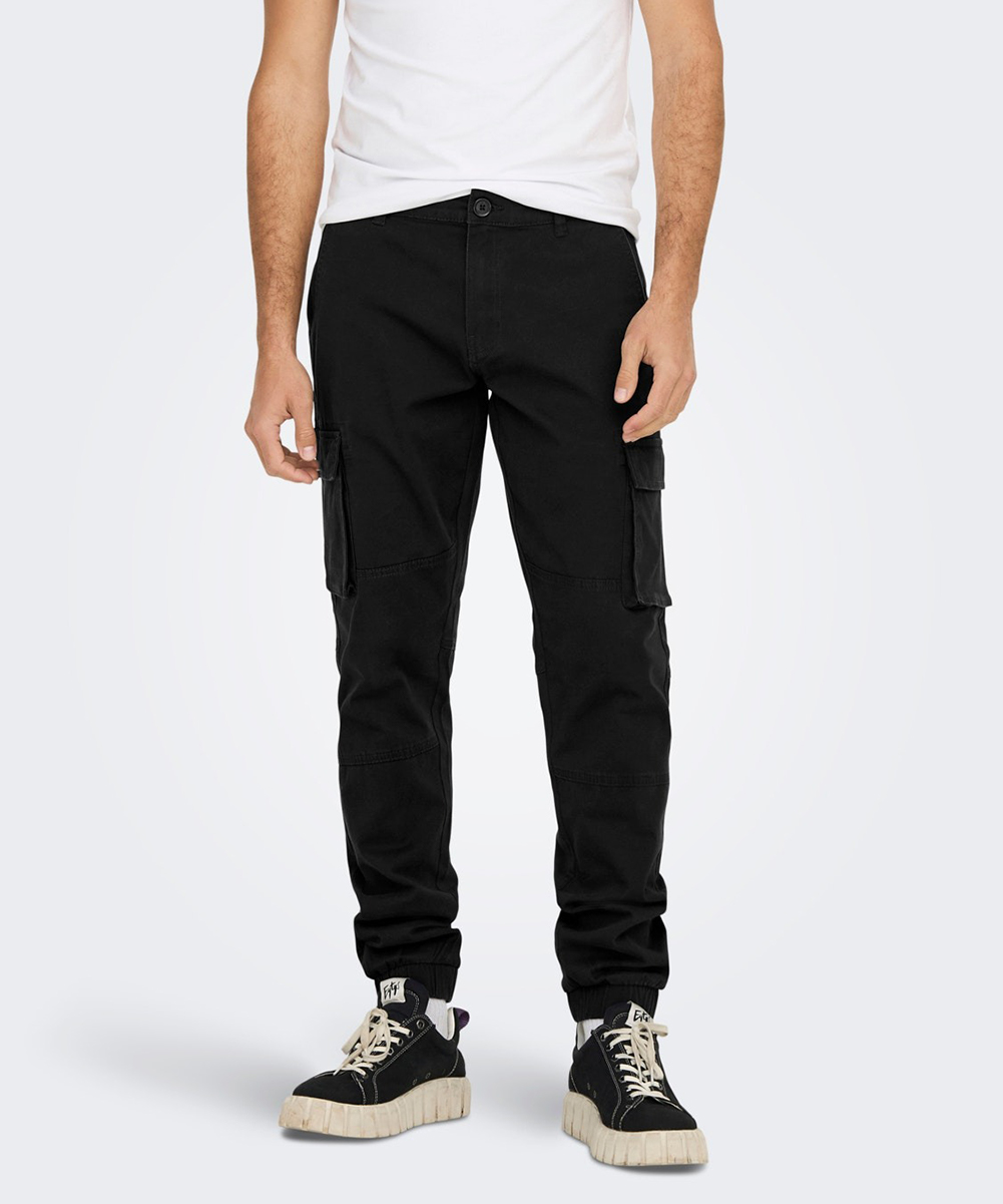 Pantaloni Only, negru