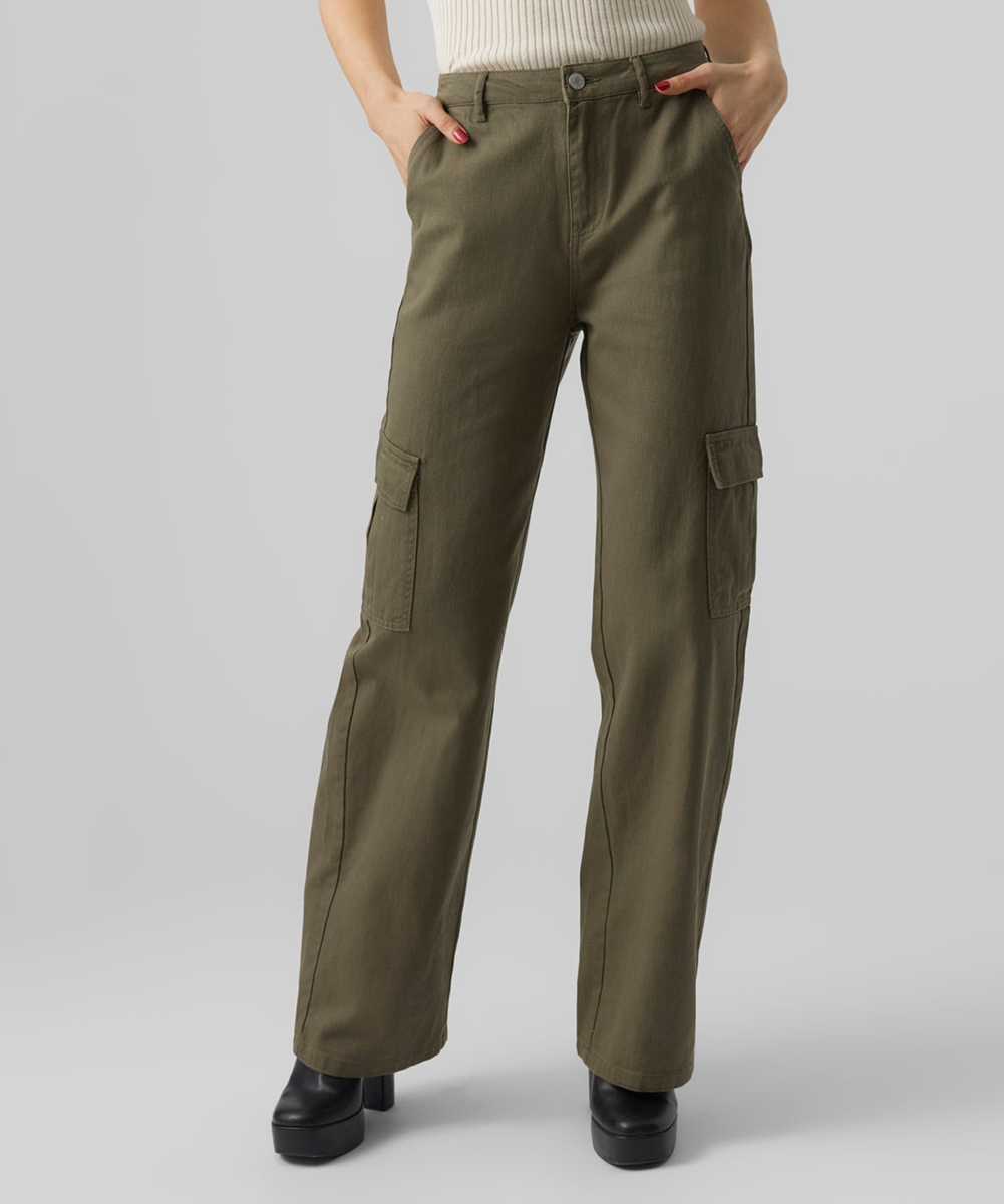 Pantaloni Vero Moda, verde