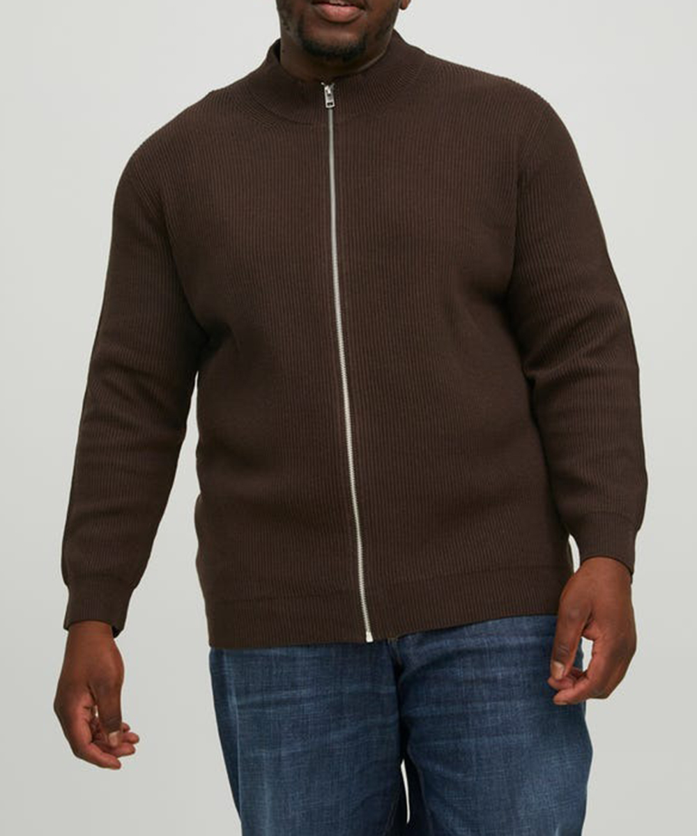 Bluza Jack&Jones Plus Size Men, maro