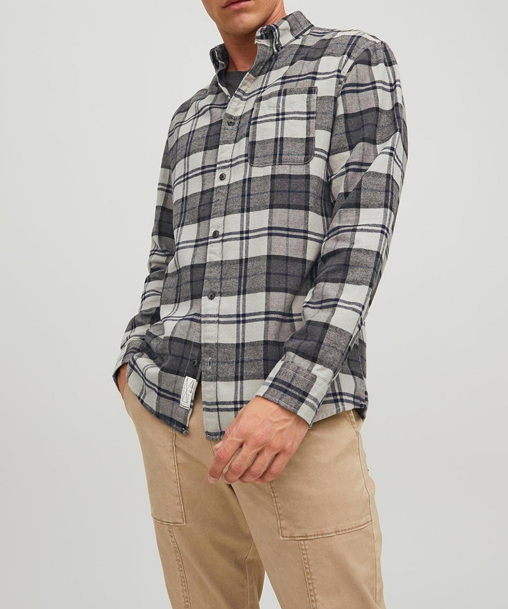 Camasa Jack&Jones, gri, S
