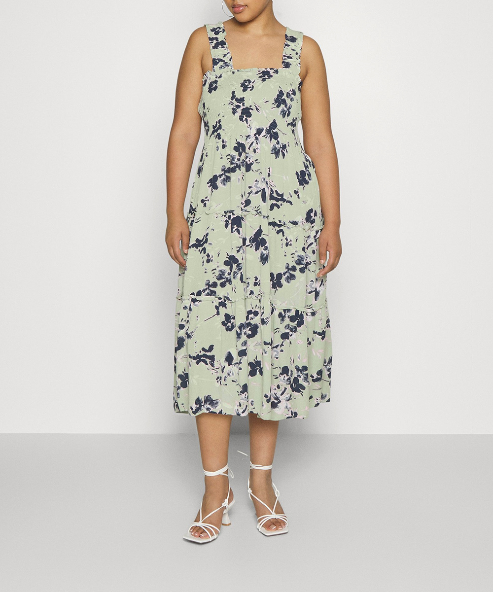 Rochie medie Vero Moda, verde, S