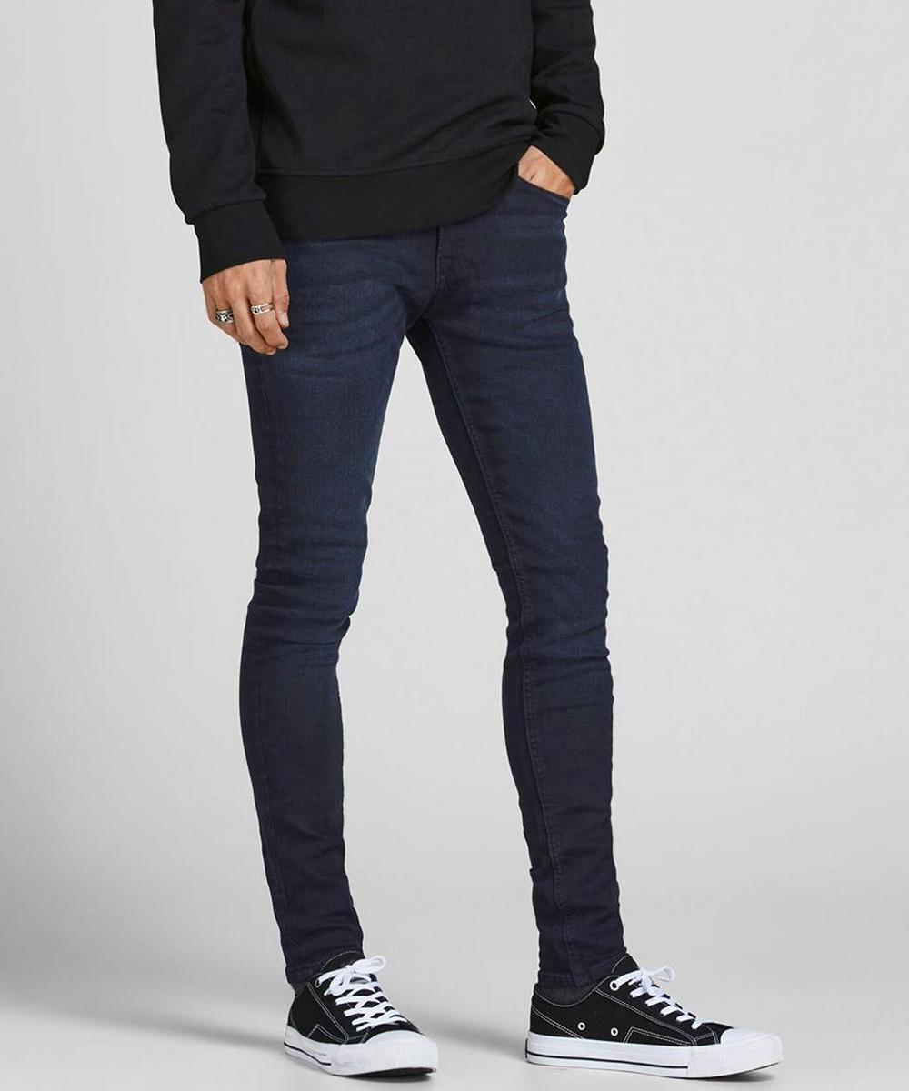 Blugi Jack&Jones, bleumarin inchis