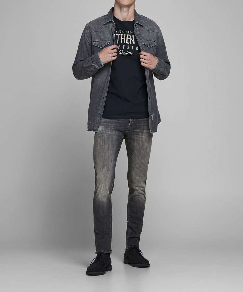 Blugi Jack&Jones, gri, W29/L34