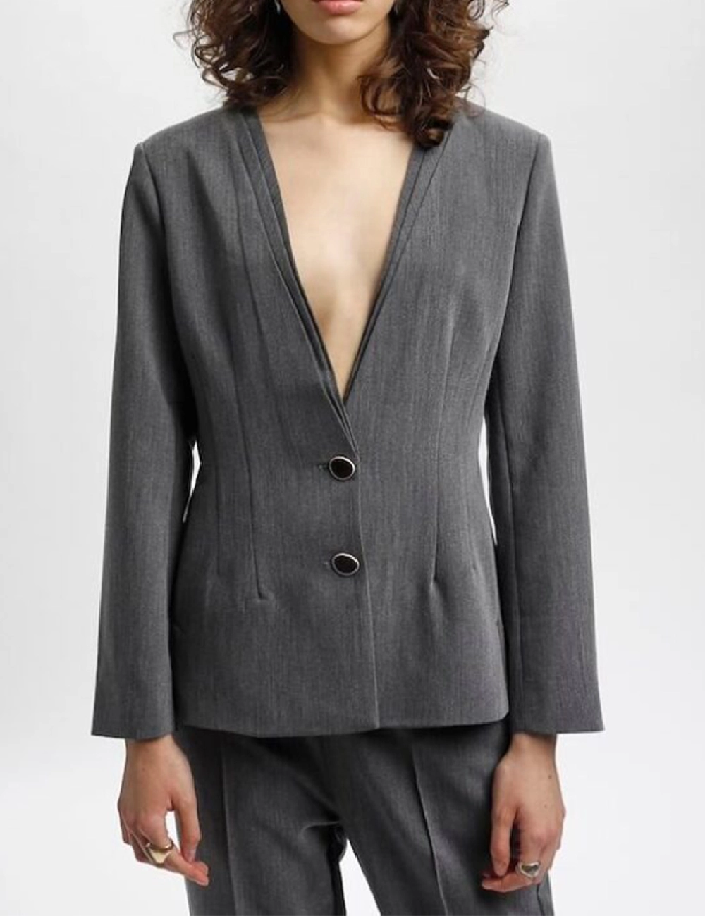 Sacou Karen By Simonsen, gri, 44
