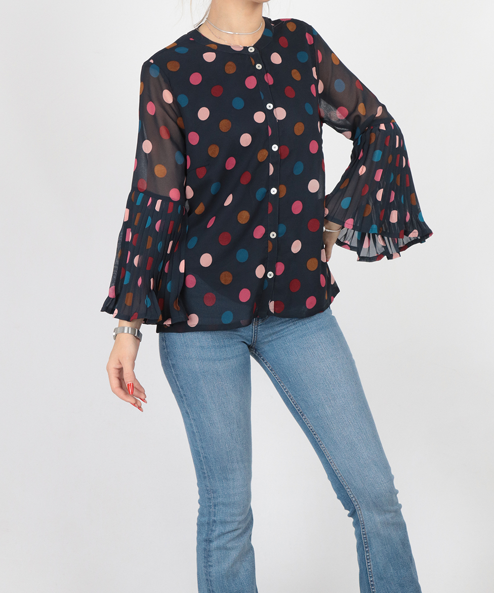Camasa Dranella, bleumarin, 34