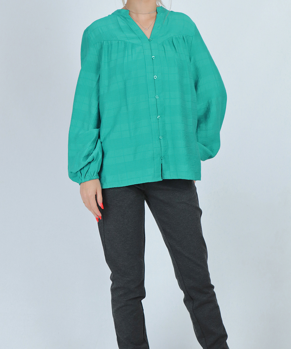 Camasa Fransa, verde, S